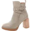 Lucky Brand Natesa Womens Zipper Leather Mid-calf Boots In Multi