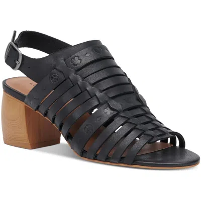 Lucky Brand Natissah Womens Leather Open Toe Huarache Sandals In Multi