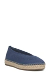 Lucky Brand Orena Platform Espadrille In Dark Chambray