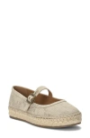 Lucky Brand Orlyna Espadrille Mary Jane Flat In Animal Print
