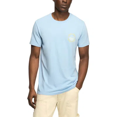 Lucky Brand Pacifico Graphic T-shirt In Blue