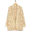 Lucky Brand Paisley Bandana Print Cardigan In Neutral