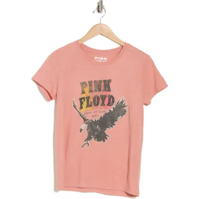 Lucky Brand Pink Floyd Embellished Eagle Graphic T-shirt In Cameo