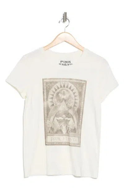 Lucky Brand Pink Floyd Graphic T-shirt In Marshmallow