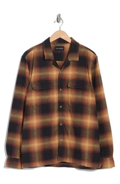 Lucky Brand Plaid Rancher Cotton Button-up Shirt In Red Plaid