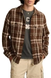 Lucky Brand Men's Twill Shirt Jacket In Brown