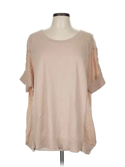 Pre-owned Lucky Brand Poncho In Brown
