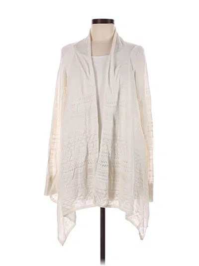 Pre-owned Lucky Brand Poncho In White