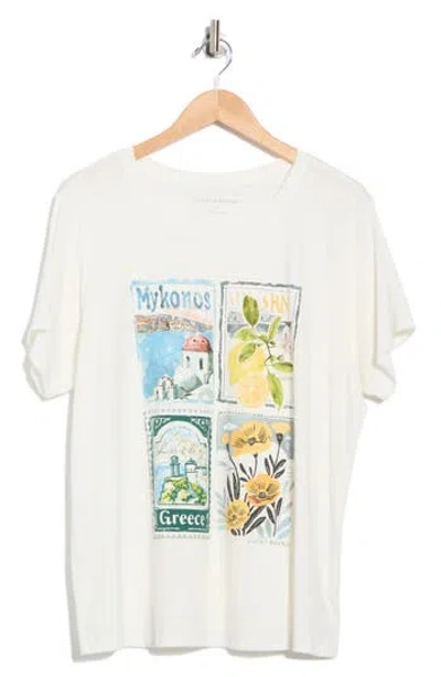 Lucky Brand Postcard Graphic T-shirt