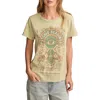 Lucky Brand Psychic Reading Cotton Graphic T-shirt In Laurel Green