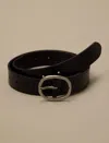 Lucky Brand Pull Through Leather Belt In Brown