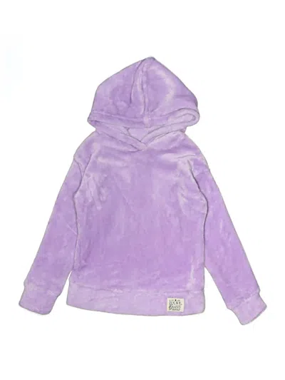 Pre-owned Lucky Brand Kids' Pullover Hoodie In Purple