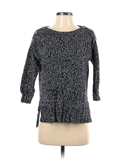 Pre-owned Lucky Brand Pullover Sweater In Blue