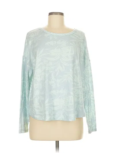 Pre-owned Lucky Brand Pullover Sweater In Blue