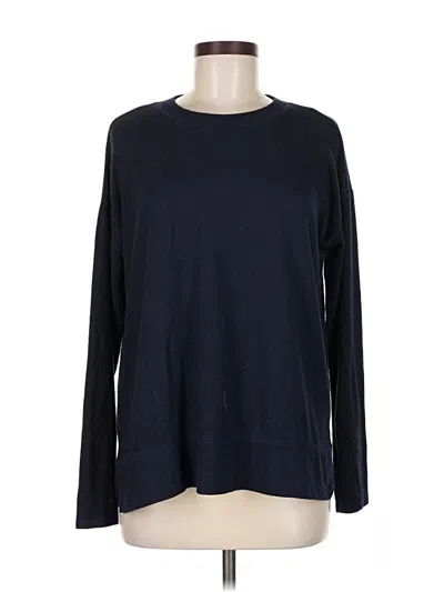 Pre-owned Lucky Brand Pullover Sweater In Blue