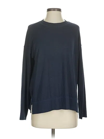 Pre-owned Lucky Brand Pullover Sweater In Blue