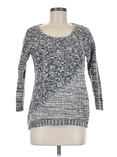 Pre-owned Lucky Brand Pullover Sweater In Blue