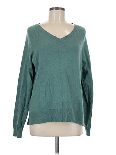 Pre-owned Lucky Brand Pullover Sweater In Blue