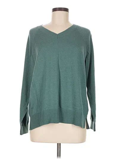 Pre-owned Lucky Brand Pullover Sweater In Blue