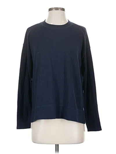 Pre-owned Lucky Brand Pullover Sweater In Blue
