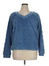 Lucky Brand Pullover Sweater In Blue