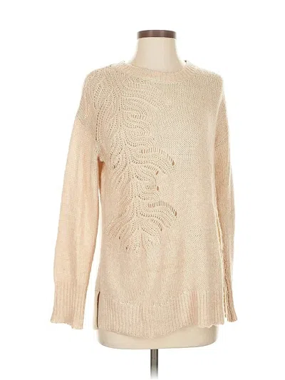 Pre-owned Lucky Brand Pullover Sweater In Brown