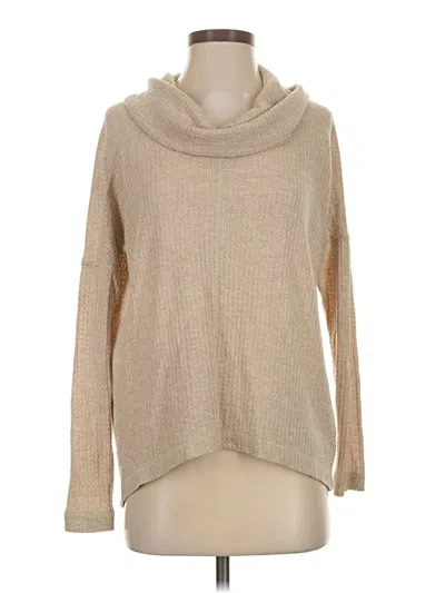 Pre-owned Lucky Brand Pullover Sweater In Brown