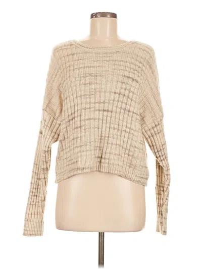 Pre-owned Lucky Brand Pullover Sweater In Brown