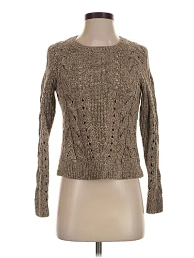 Pre-owned Lucky Brand Pullover Sweater In Brown