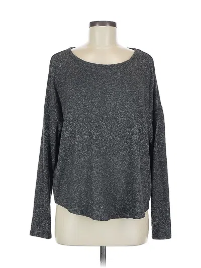 Pre-owned Lucky Brand Pullover Sweater In Gray