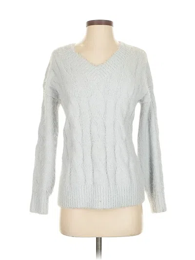 Pre-owned Lucky Brand Pullover Sweater In Gray