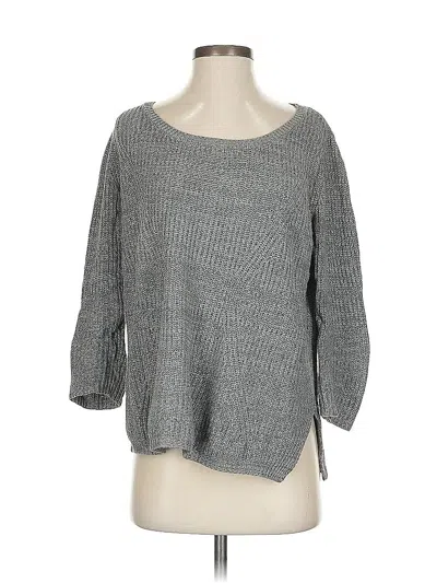 Pre-owned Lucky Brand Pullover Sweater In Gray