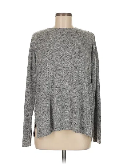 Pre-owned Lucky Brand Pullover Sweater In Gray
