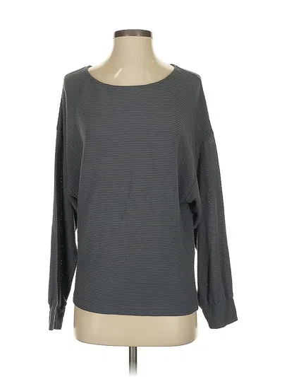 Pre-owned Lucky Brand Pullover Sweater In Gray