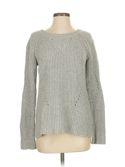Pre-owned Lucky Brand Pullover Sweater In Gray