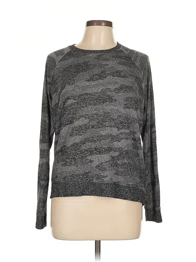 Pre-owned Lucky Brand Pullover Sweater In Gray