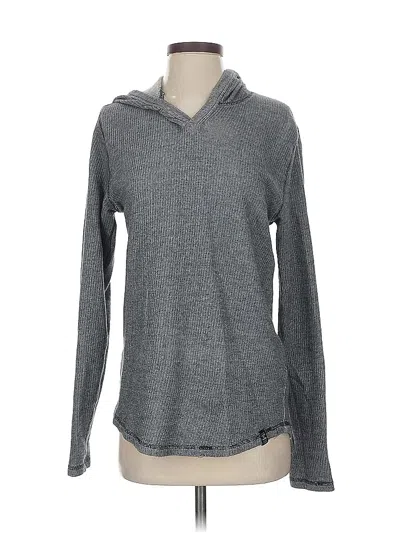 Pre-owned Lucky Brand Pullover Sweater In Gray