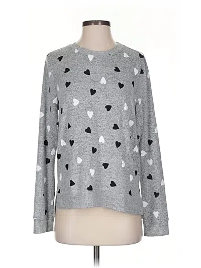 Lucky Brand Pullover Sweater In Gray