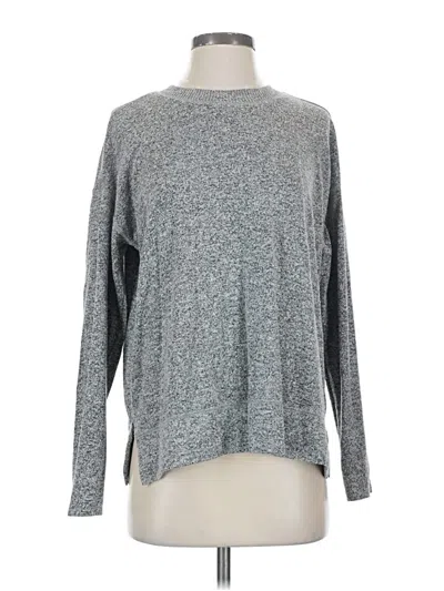 Pre-owned Lucky Brand Pullover Sweater In Gray