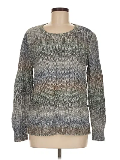 Pre-owned Lucky Brand Pullover Sweater In Gray