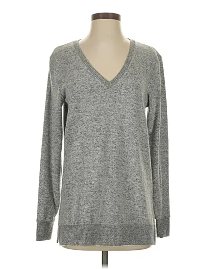 Pre-owned Lucky Brand Pullover Sweater In Gray