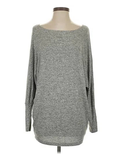 Pre-owned Lucky Brand Pullover Sweater In Gray