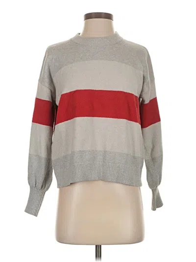 Pre-owned Lucky Brand Pullover Sweater In Gray
