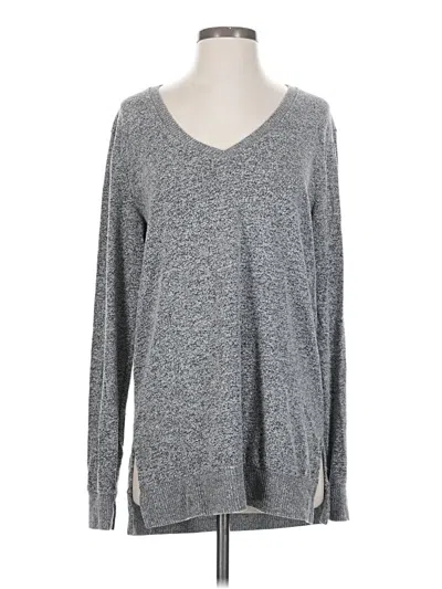 Pre-owned Lucky Brand Pullover Sweater In Gray