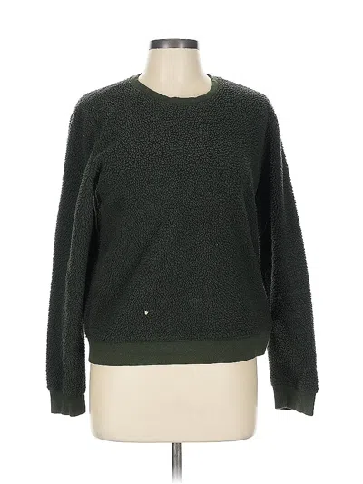 Pre-owned Lucky Brand Pullover Sweater In Green