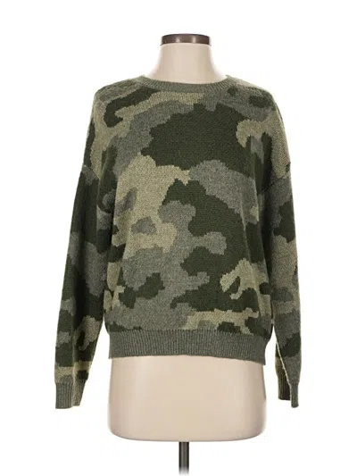 Pre-owned Lucky Brand Pullover Sweater In Green