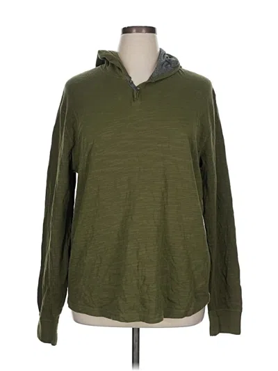 Pre-owned Lucky Brand Pullover Sweater In Green