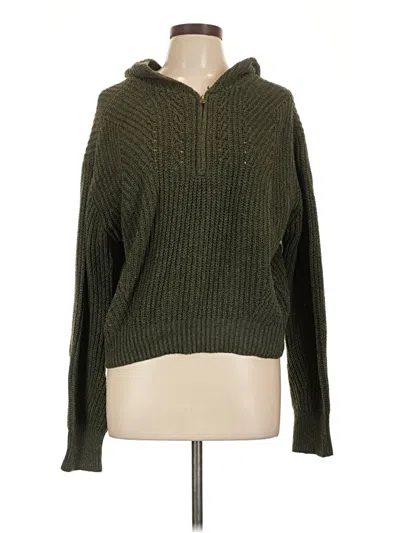 Pre-owned Lucky Brand Pullover Sweater In Green