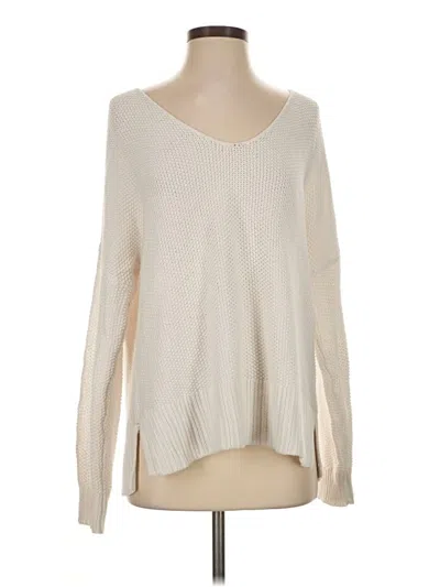 Pre-owned Lucky Brand Pullover Sweater In Ivory