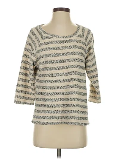 Pre-owned Lucky Brand Pullover Sweater In Ivory